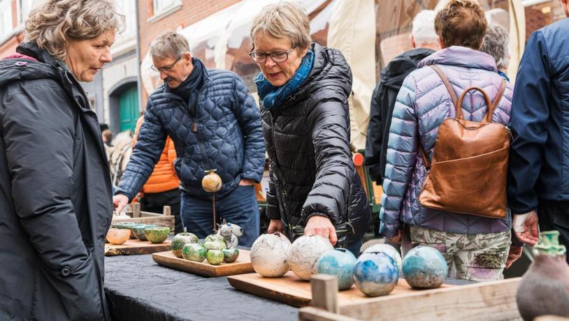 Kunsthåndværkermarkedet i Ringkøbing
