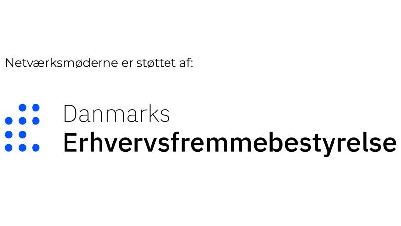 Støttet af Danmarks Erhvervsfremmebestyrelsen