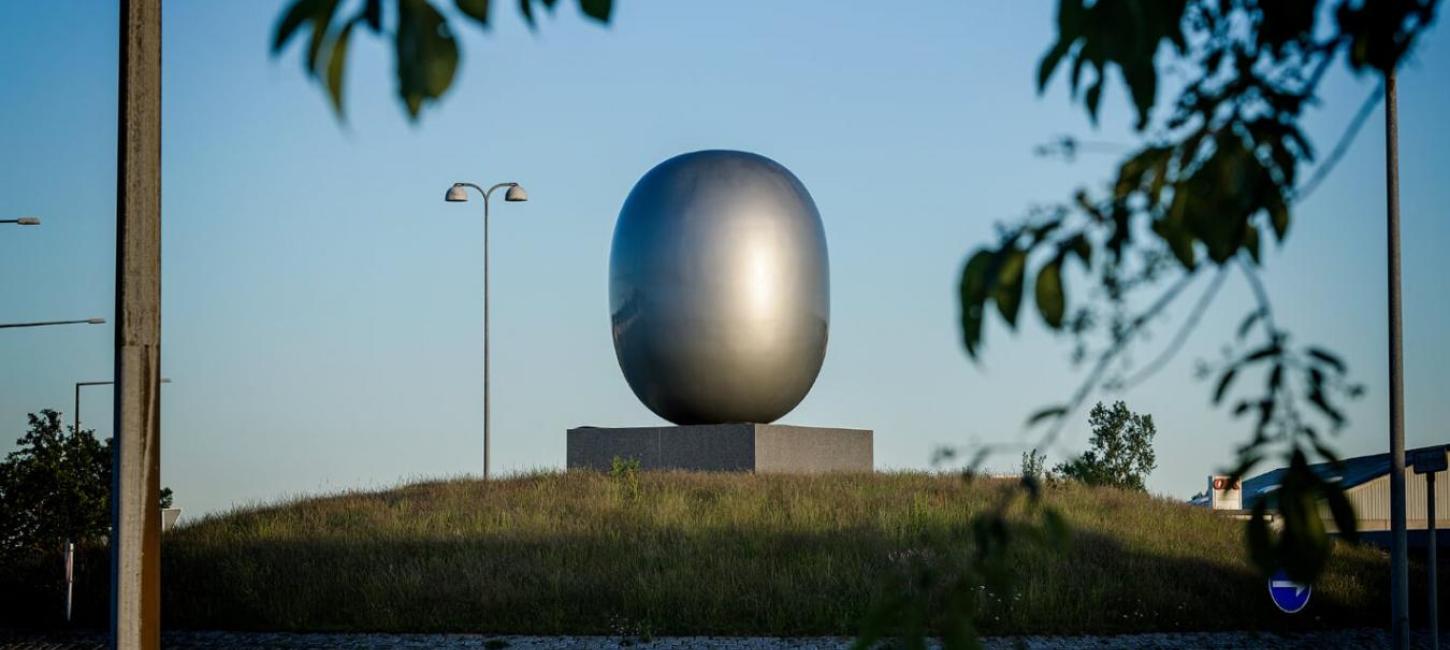 Ægget Piet Hein kunst