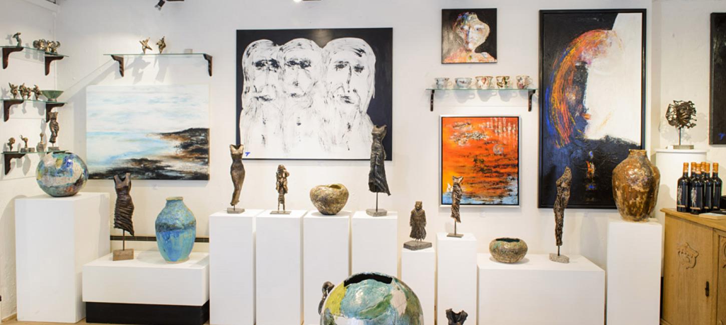 Kunsthåndværk og gallerier
