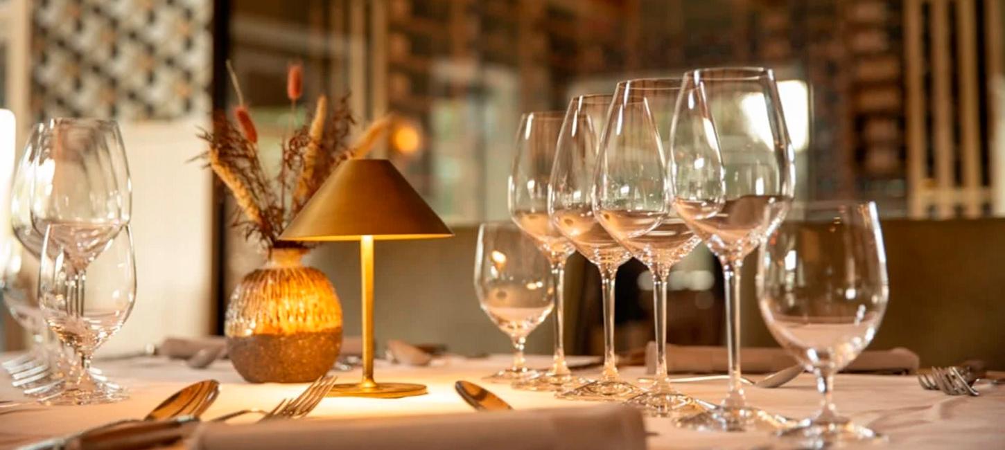 DINE & WINE Vejers dækket bord