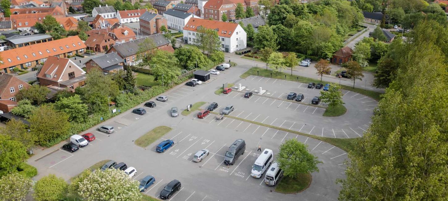 Autocamper parkering Varde