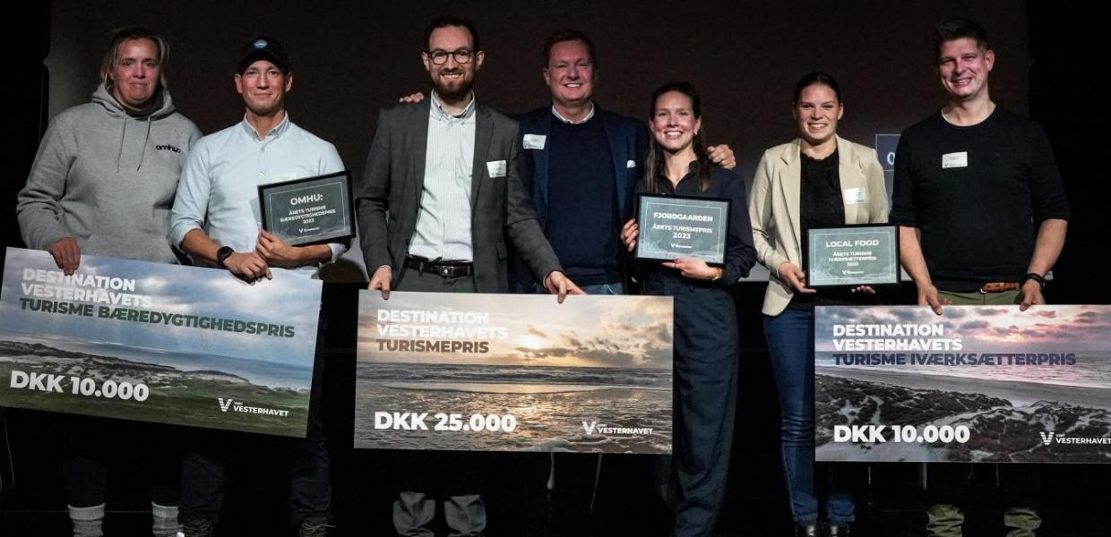 Vindere af årets priser til Destination Vesterhavets turismekonference