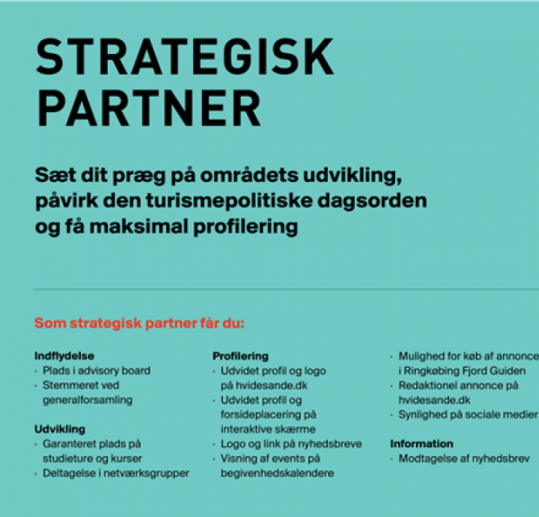 Strategisk partner Ringkøbing Fjord Turisme 