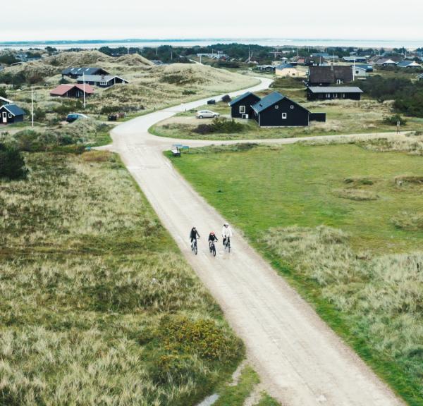 Cykelnetværk - KNUD - 2024 - Drone - Vesterhavet på cykel 