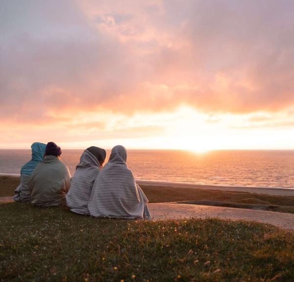 Solnedgang ved vestkysten