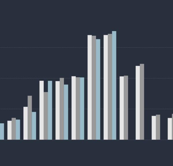 Overnatningstal graf
