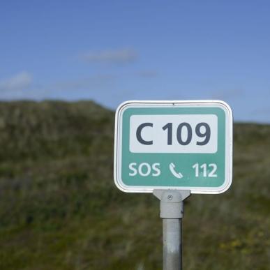 Strandnumre hjælper dig med at finde den helt rigtige opgang fra stranden