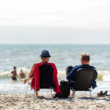 Hygge på stranden 