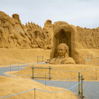 Sandskulpturer i Søndervig