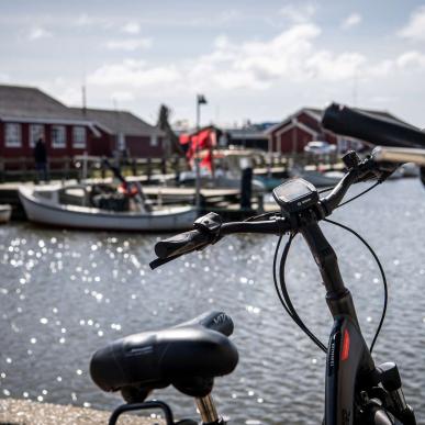 Få luft i dækket eller strøm på batteriet