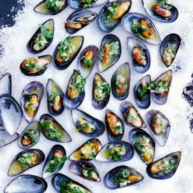 Mussels i frost